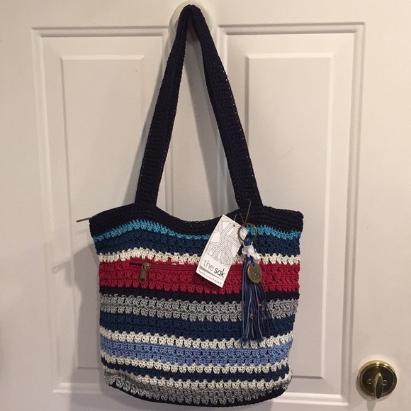 The Sak Handbags - NWT The Sak Hand-Crocheted Handbag Tote